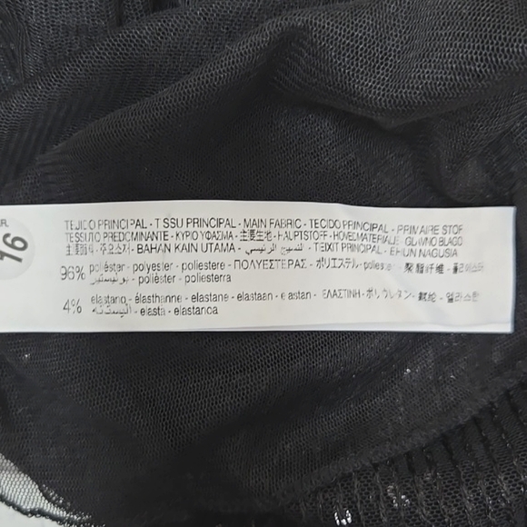 Zara Kids Black Sequin Tank, Size 6 ~ NWT - Picture 6 of 7